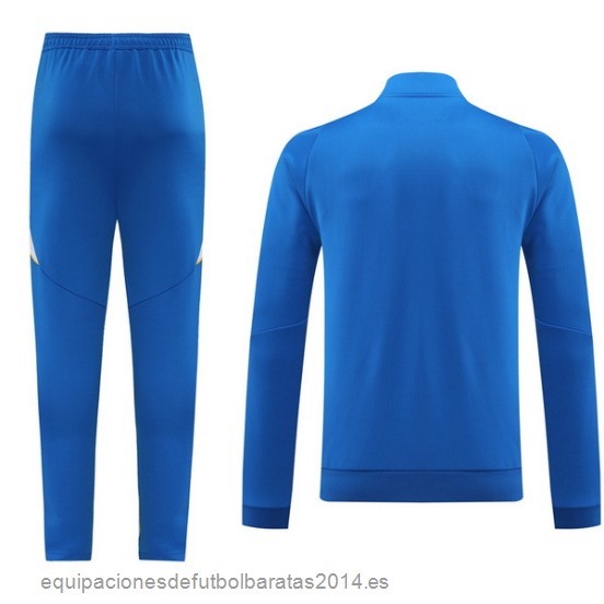 Nuevo Conjunto Completo Ropa Deportiva Con Cremallera Larga Boca Juniors 24/25 Azul Baratas